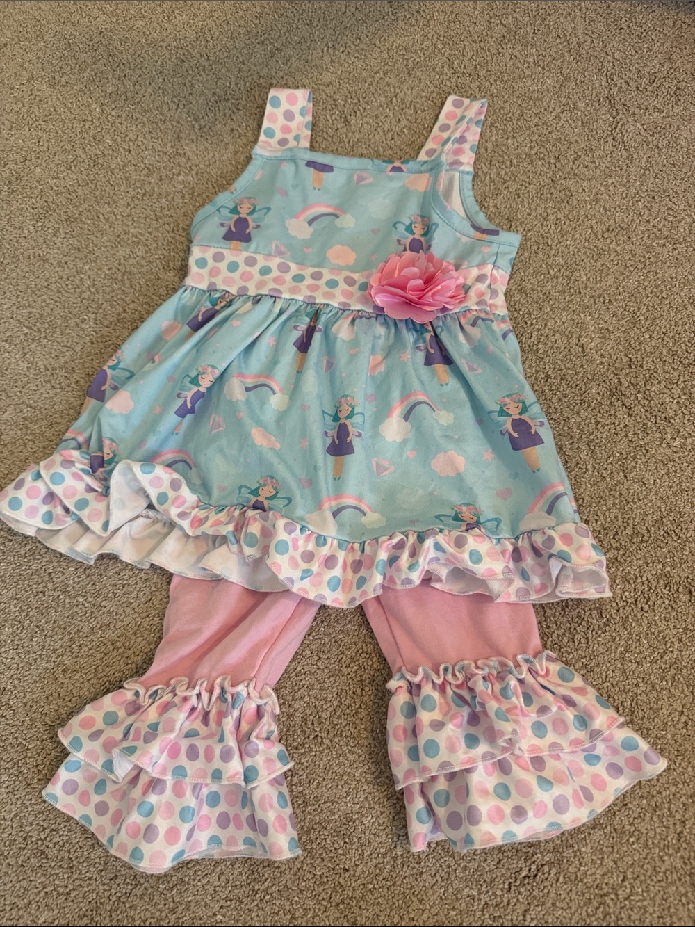 Pete + Lucy Fairy Rainbow 2-Piece Set 🌈